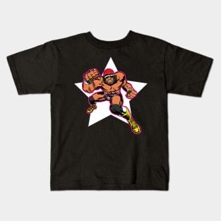 Macho Man Kirby Style Kids T-Shirt